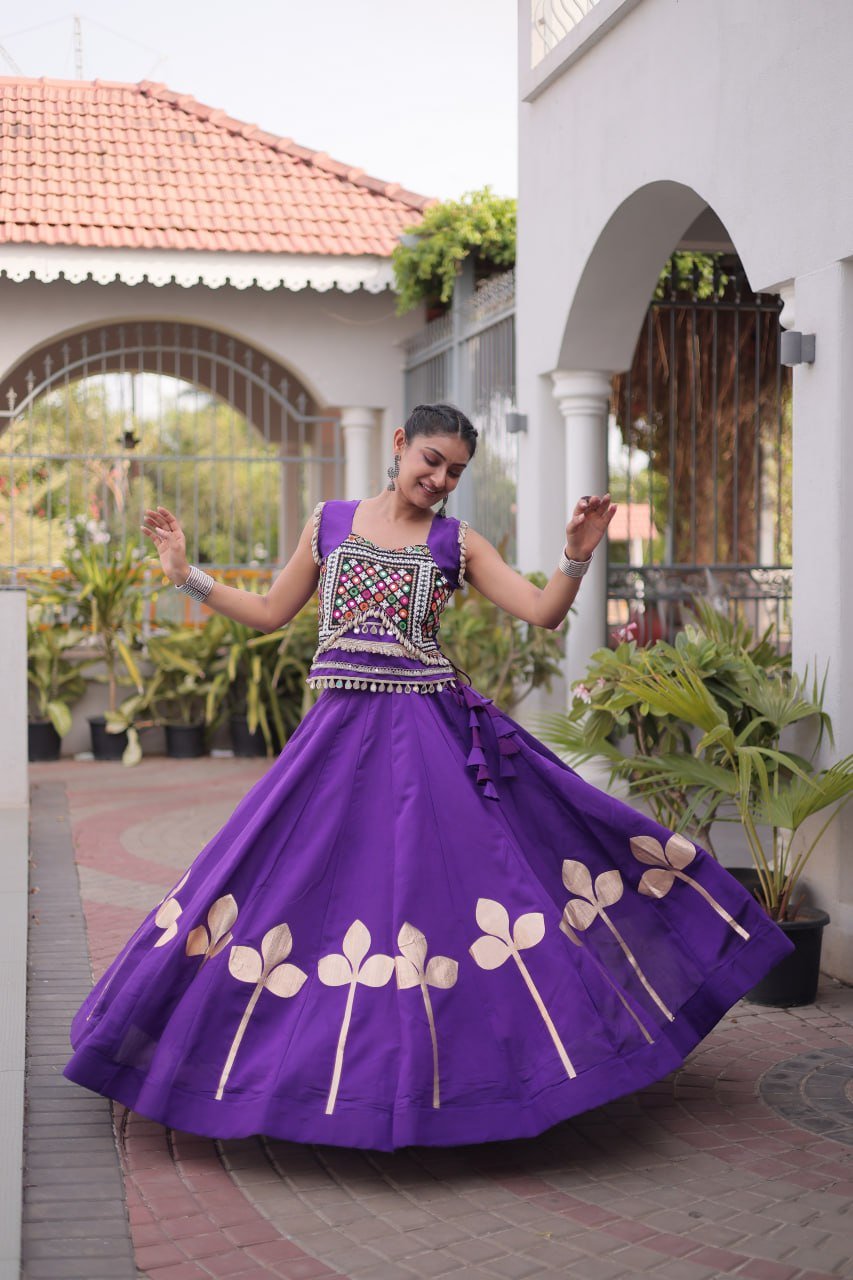 Designer Embroidered Lehenga Choli for Women | Navratri & Festive Wear